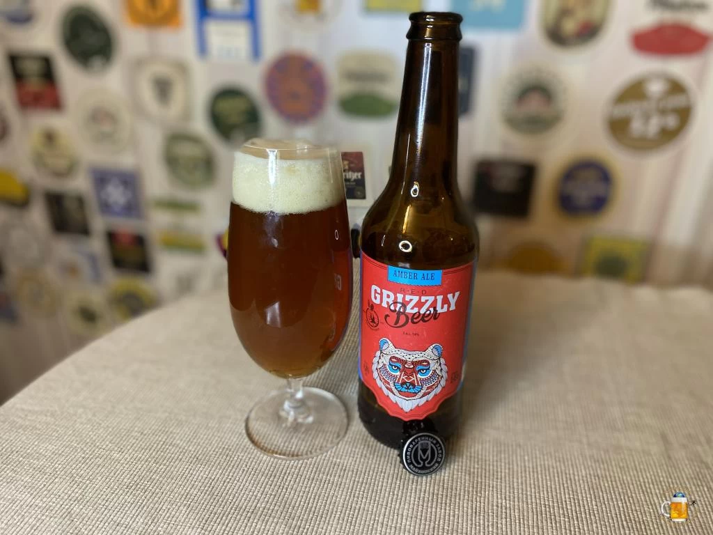 Обзор майкопского пива Red Grizzly Beer (алк.4,8% пл.14%)