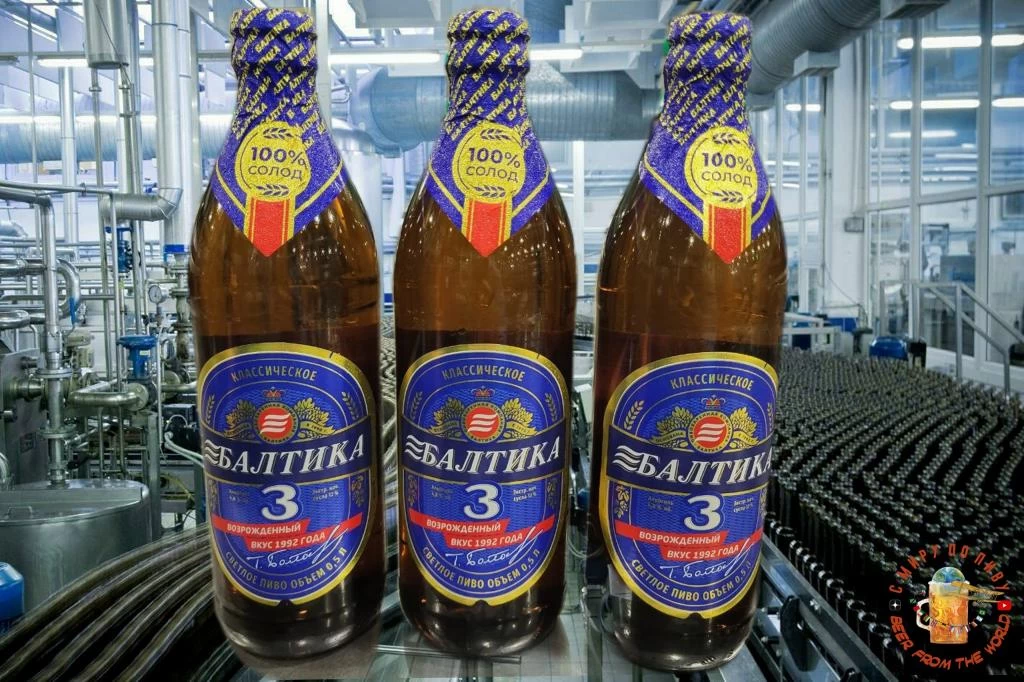 Пиво "Балтика 3" теперь вновь варится по рецепту 1992 года