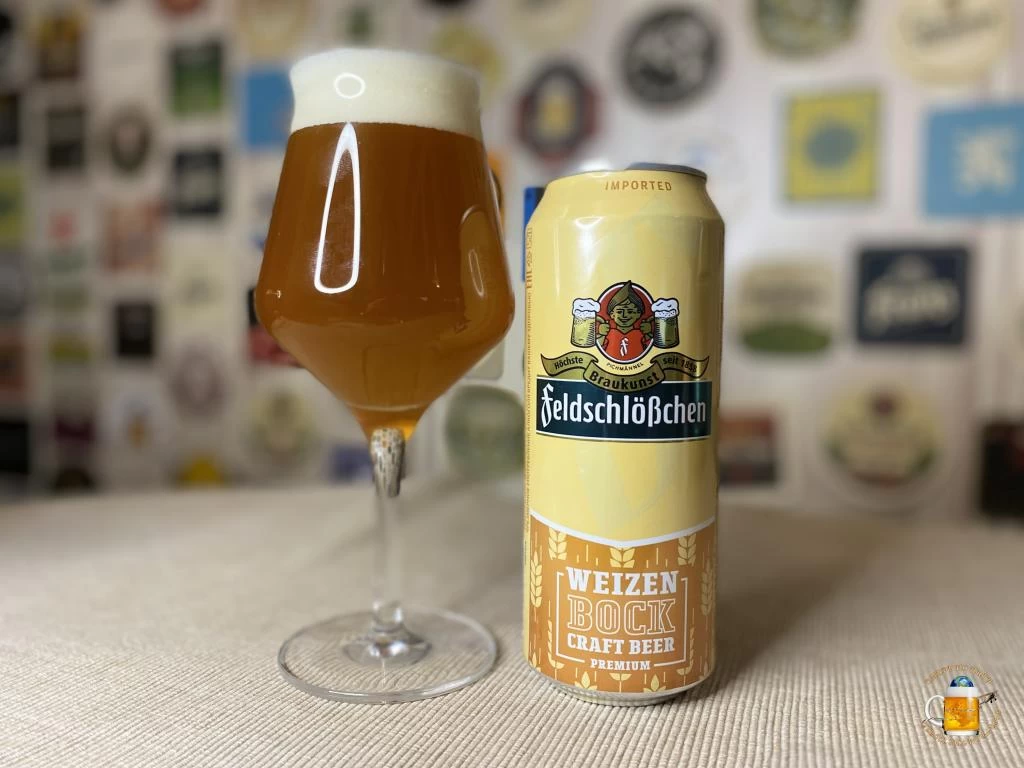 Обзор пива "Фельдшлёсхен WeizenBock" (алк.7,1%, пл.16,3%)