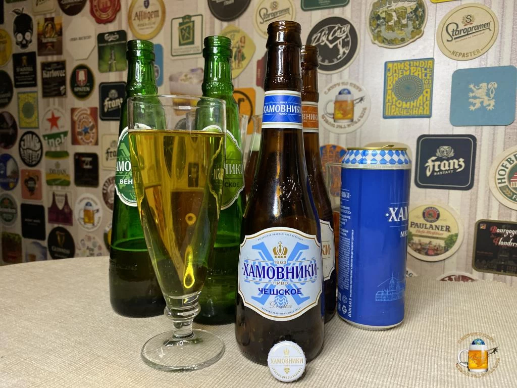 Пиво "Хамовники Чешское" (алк.3,7%, пл.10%). Цена: 42 рубля (Ашан)
