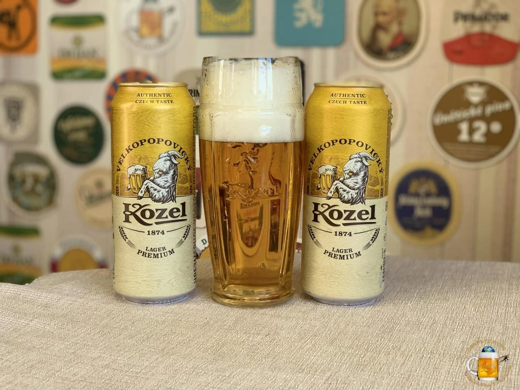 Пробую пиво Kozel Premium Lager из Бристоль за 89 рублей!