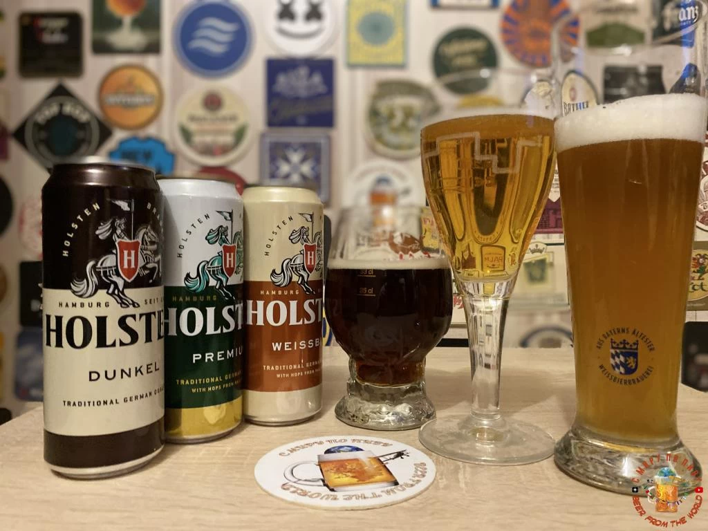 Обзор пива Holsten: Dunkel, Premium, Weissbier