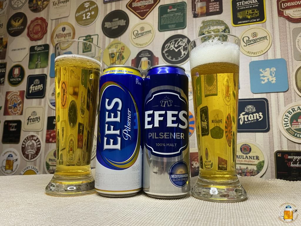 Два пива Efes Pilsener в Секретной Лаборатории Изучения Пива
