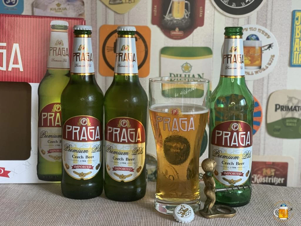 Обзор пива Praga Premium Pils из Чехии