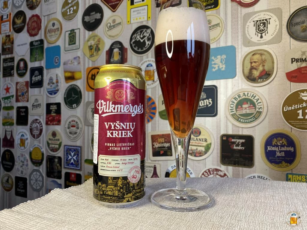 Пиво Vilkmerges Vysniu Kriek