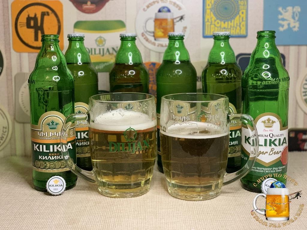 Живое и пастеризованное пиво Киликия