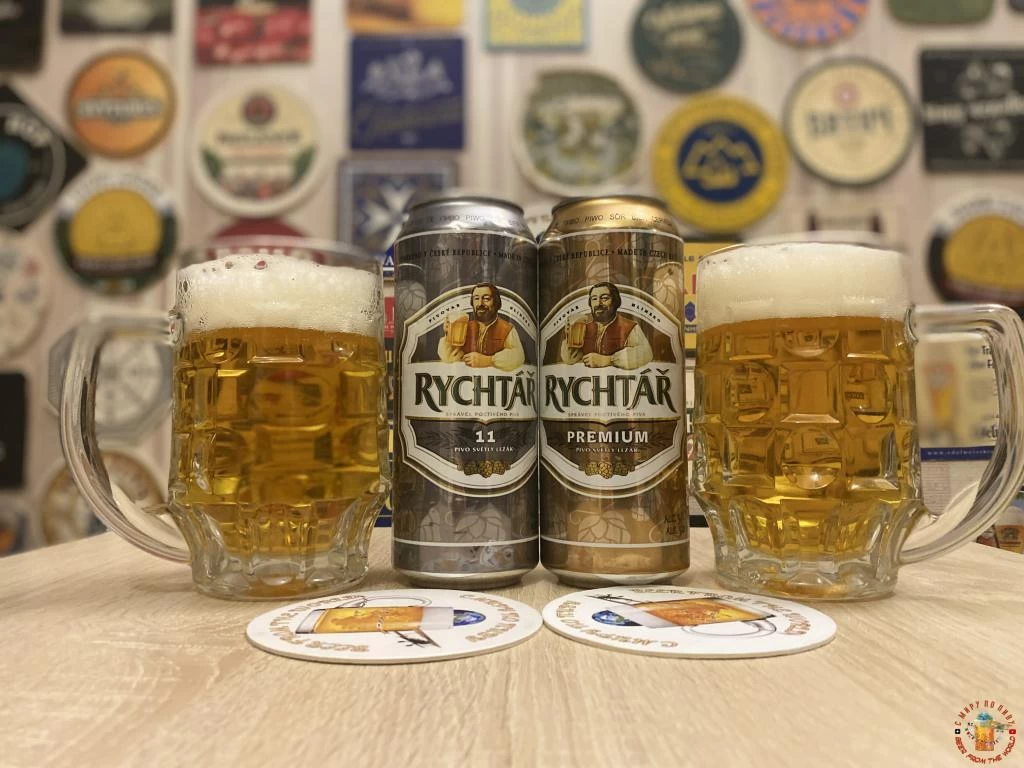 Чешское пиво Rychtar 11 и Rychtar 12