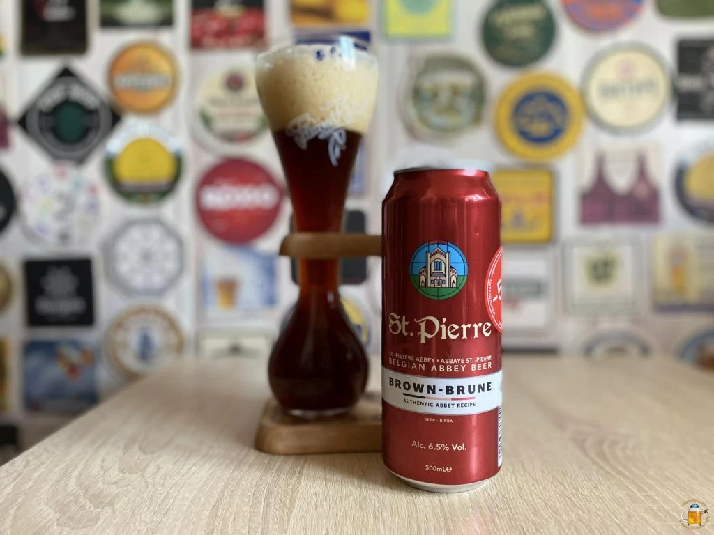 Дегустируем бельгийское пиво St.Pierre Brune (Сан Пьер Брюн)