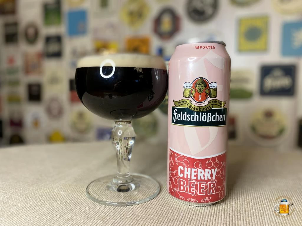 Обзор пива &quotФельдшлёсхен Cherry Beer" (алк.6%, пл.17,9%)