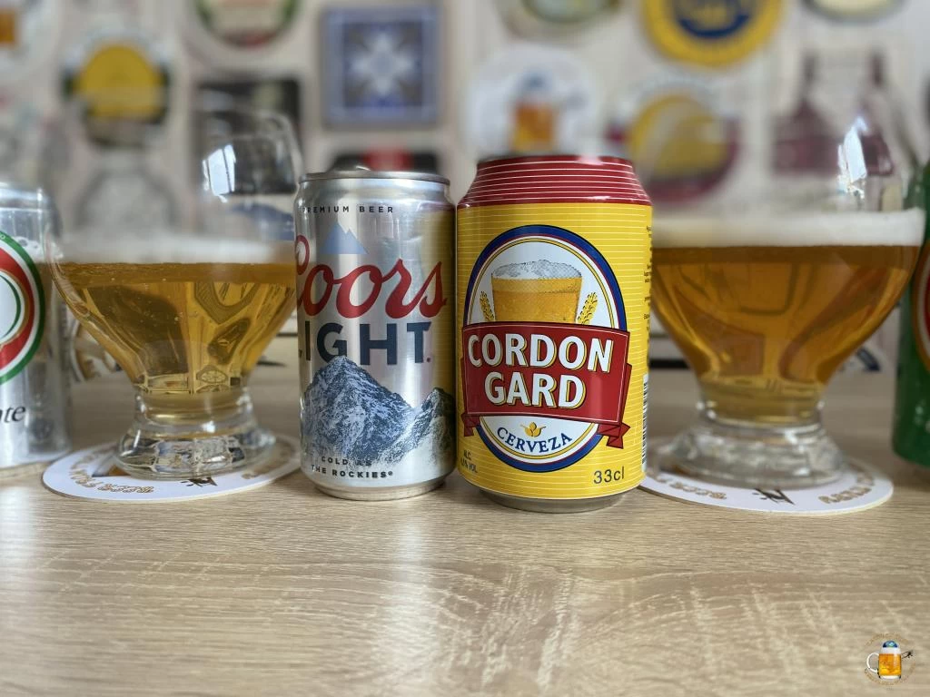 Пиво Coors Light и Cordon Gard из Доминиканы