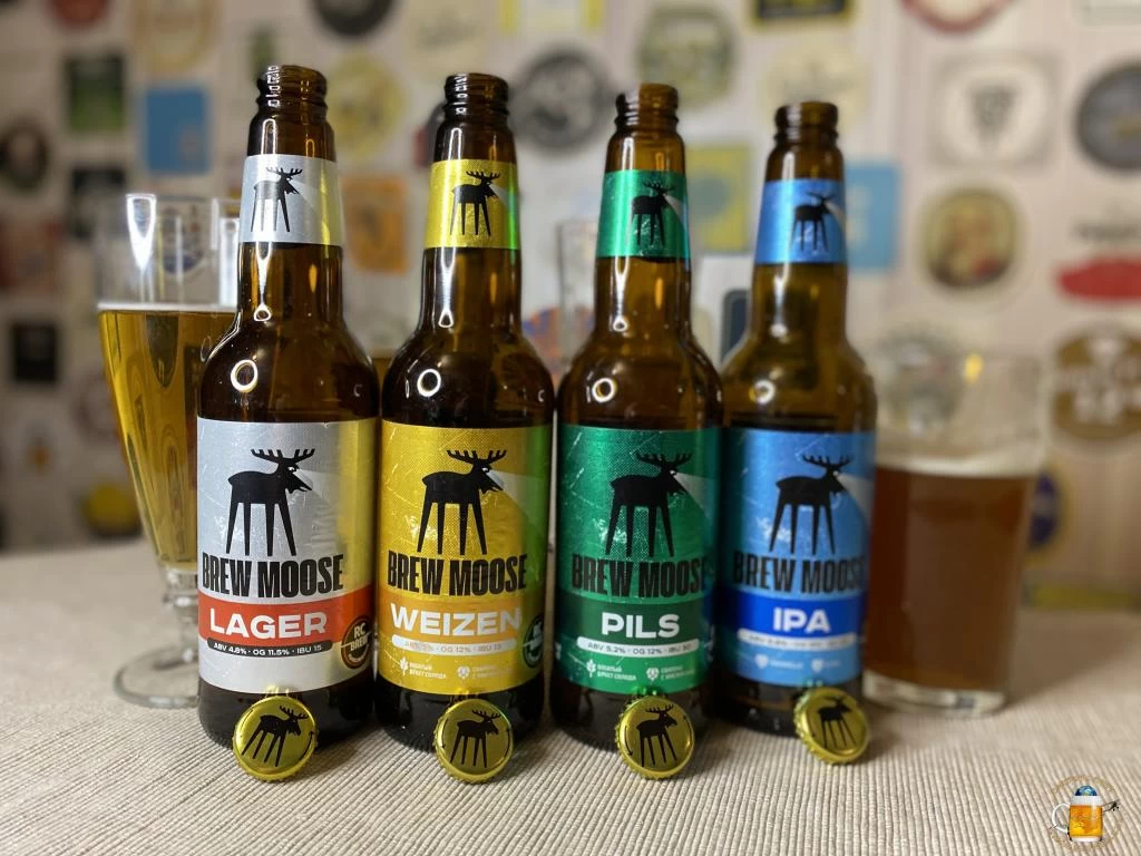 4 пива Brew Moose из Бристоль