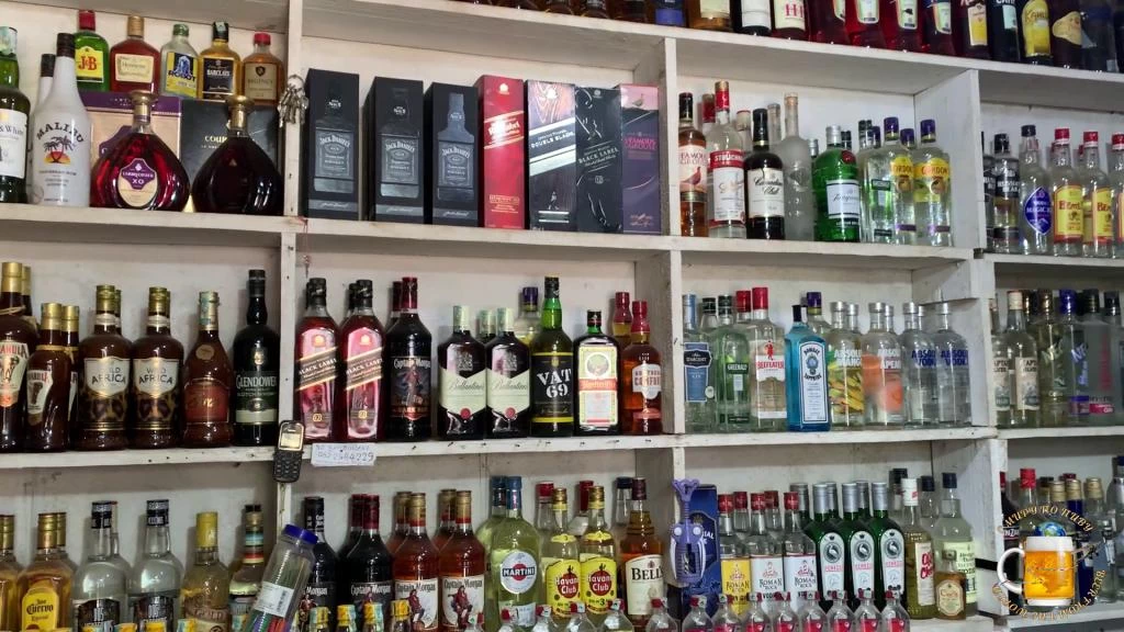 Импортный алкоголь на острове Занзибар