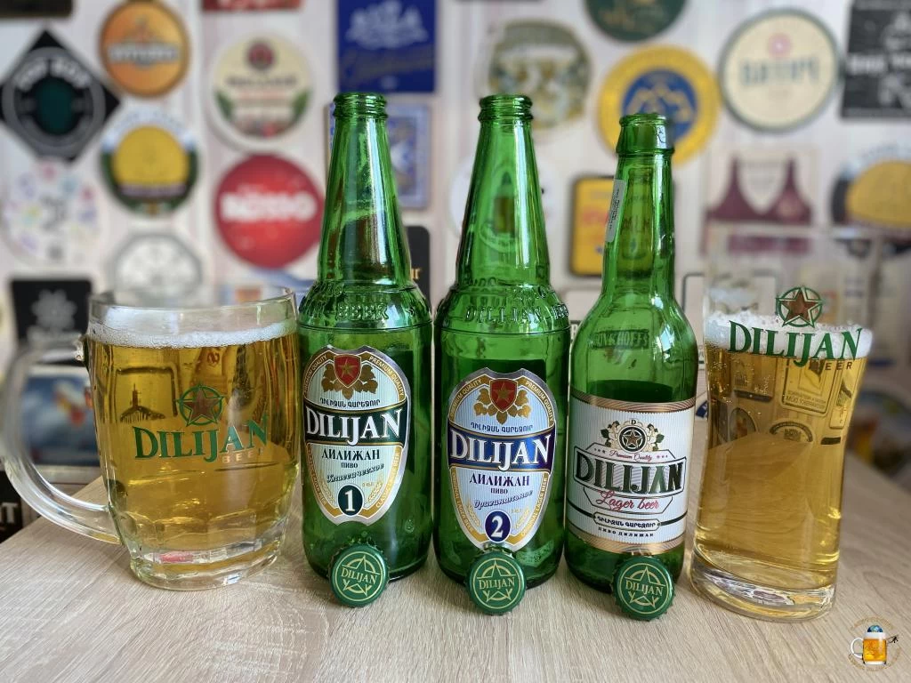 Три вкусных пива Дилижан из Армении