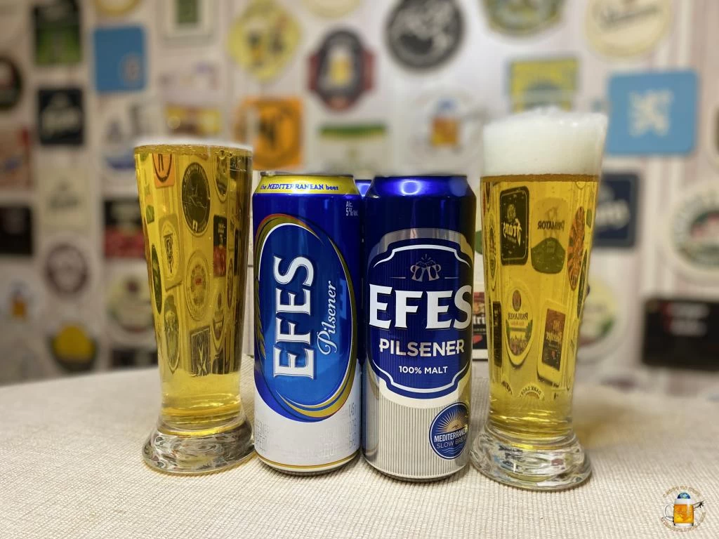 Сравниваю новое пиво Efes 100% Malt с обычным Эфесом