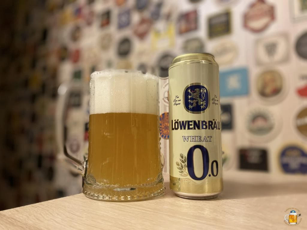 Löwenbräu 0.0 - классное безалкогольное пшеничное пиво за 39 рублей!