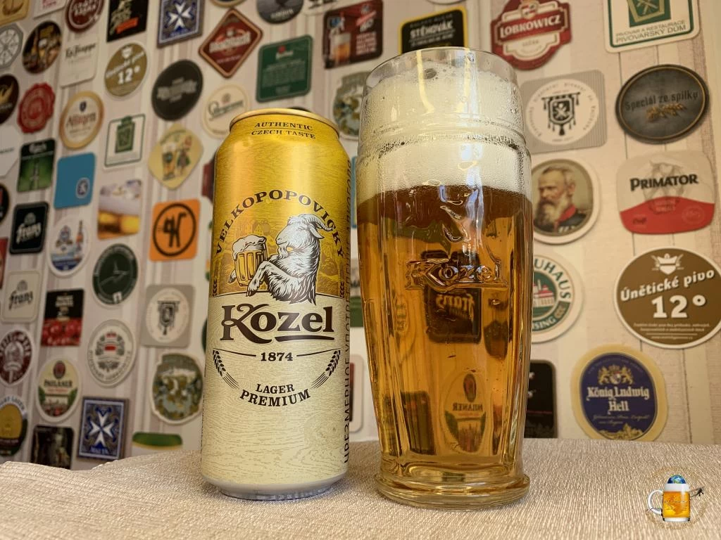 Обзор пива &quotVelkopopovicky Kozel Premium Lager" из Бристоль