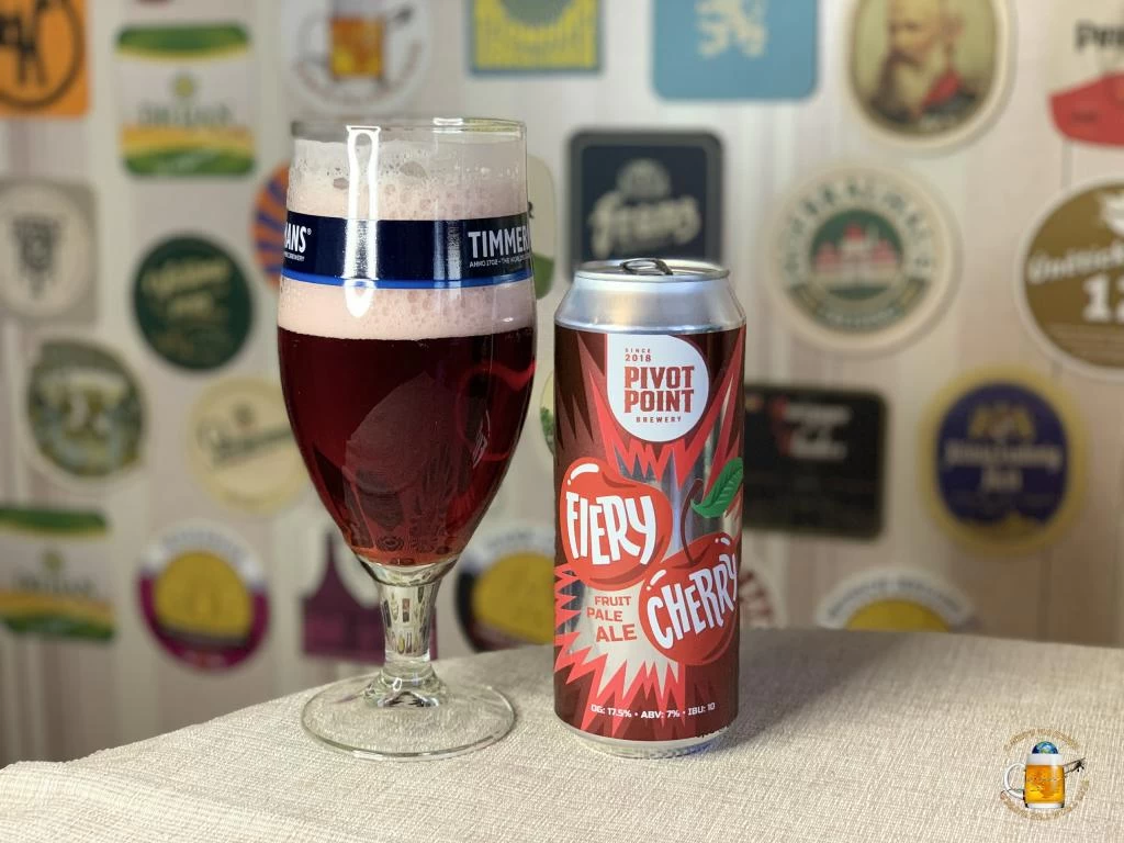 Обзор пива &quotFiery Cherry Fruit Pale Ale" от Pivot Point
