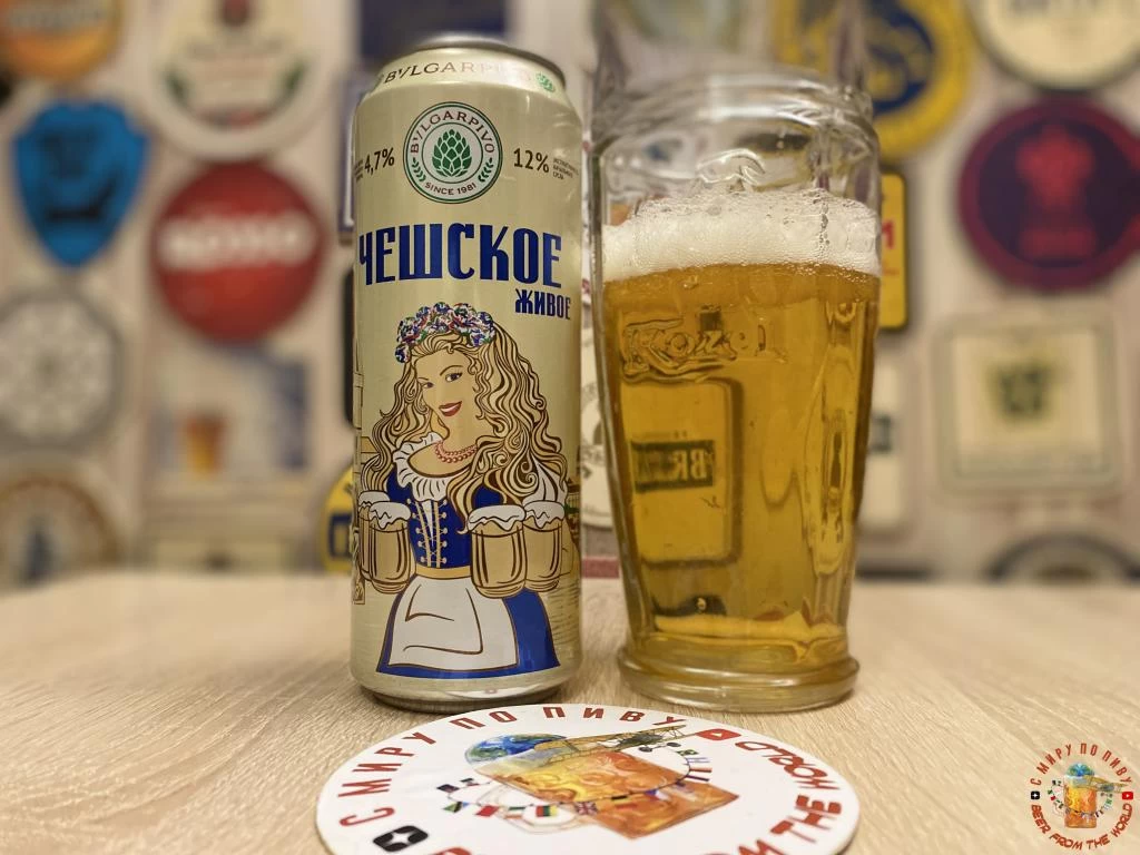 Обзор пива Живое Чешское от Булгарпиво