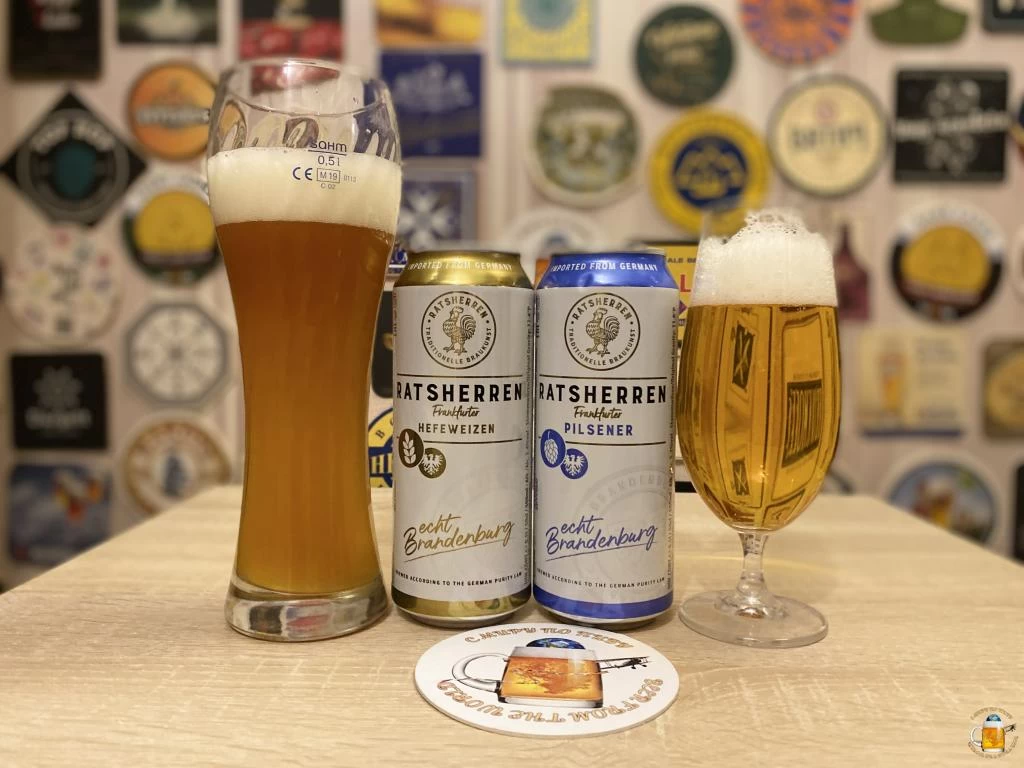 Обзор пива Ratsherren Frankfurter Hefeweizen и Pilsener