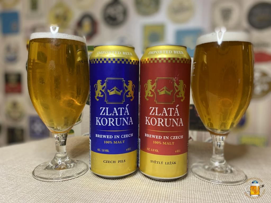 Пиво Zlata Koruna: Chech Pils и Svetly Lezak