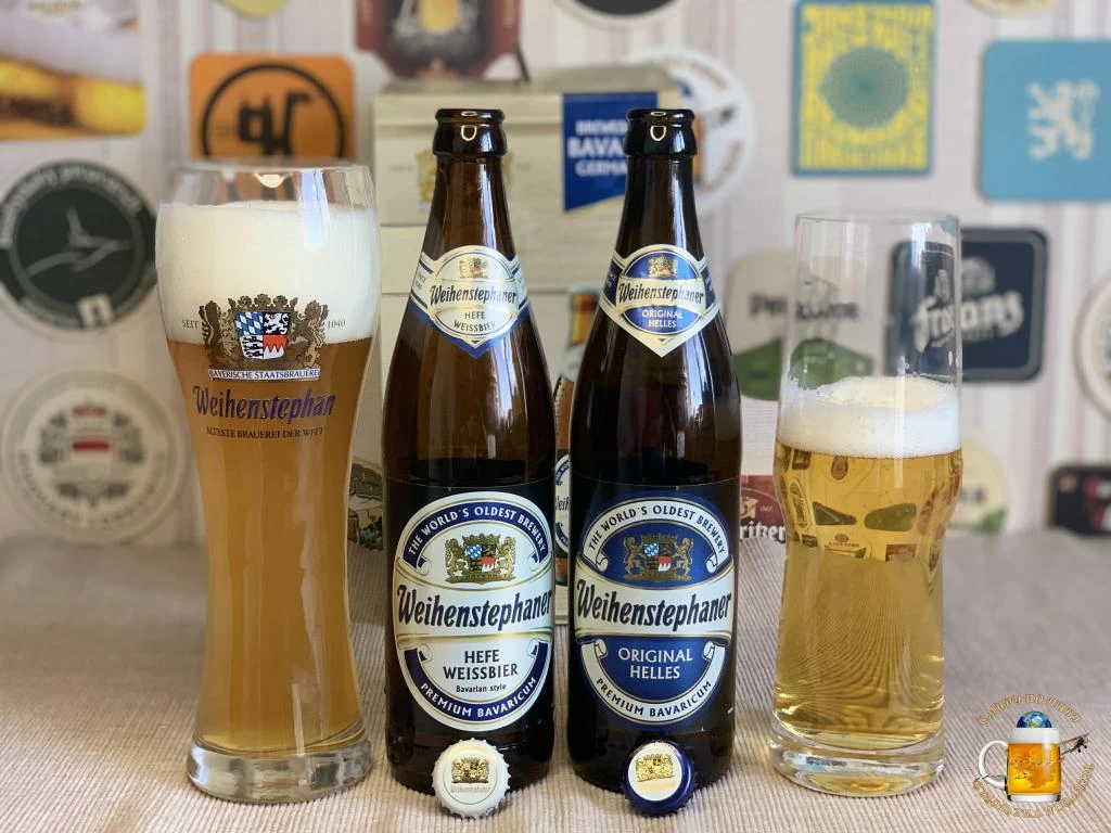 Два очень вкусных пива с немецкой пивоварни Weihenstephaner