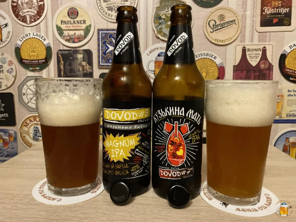 Два пива от пивоварни Dovod Brewery в Секретной Лаборатории Изучения Пива